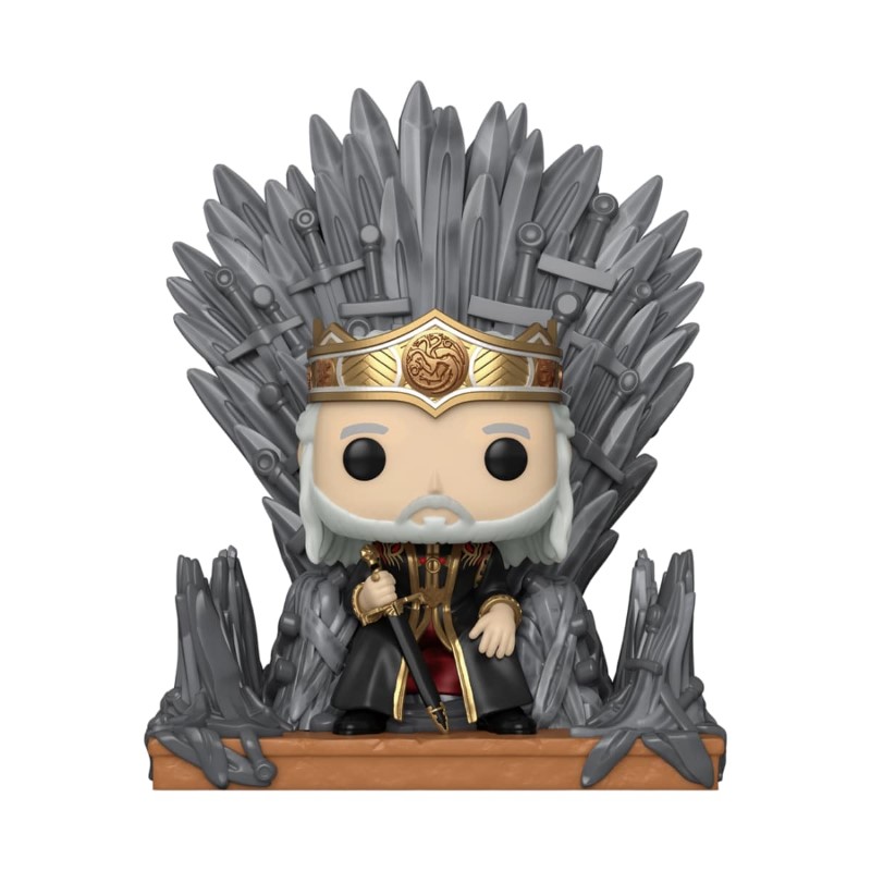 House Of The Dragon S2 Pop Deluxe Viserys On Throne